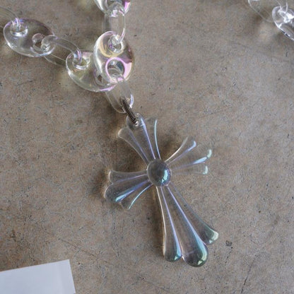 Cross Link Necklace